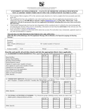 Academic Form