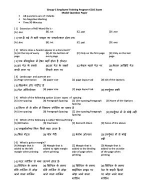 Ccac Exam Question and Answer  Form