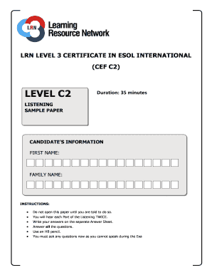 Lrn C2 Practice Tests PDF  Form