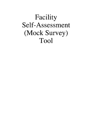 Mock Survey Template  Form