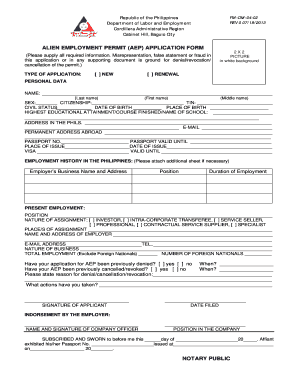  Aep Application Form 2013