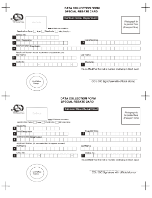 Csd Rebate Card  Form