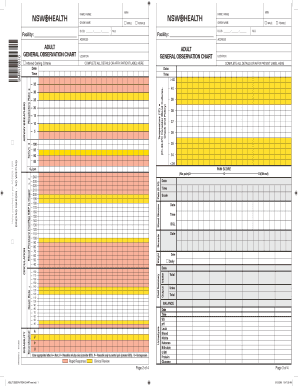 ADULT OBSERVATION CHART Newindd  Form