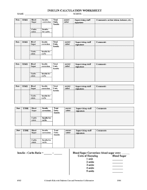  Calculation Worksheet  Form