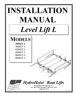 Hydrohoist Parts Diagram  Form