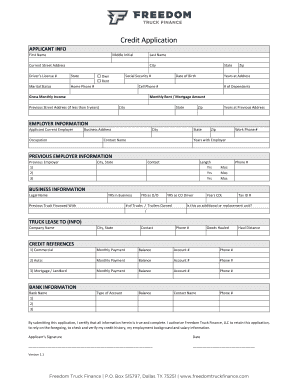 Dom Truck Finance Llc  Form