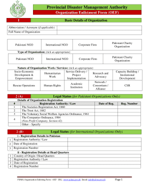 Pdma  Form