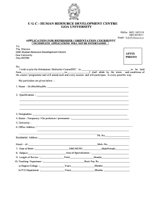 Hrdc Goa  Form