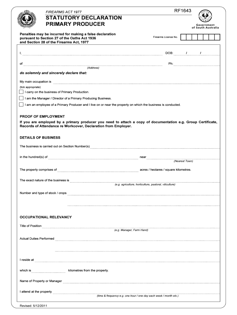 Rf1643  Form