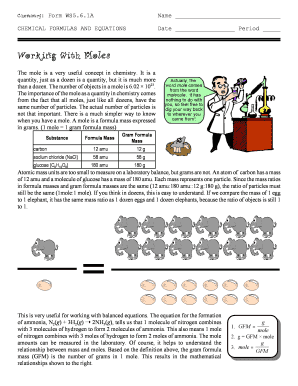 Chemistry Form Ws5 6 1a Answers