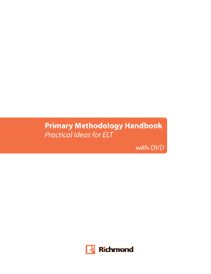Primary Methodology Handbook Practical Ideas for Elt PDF  Form