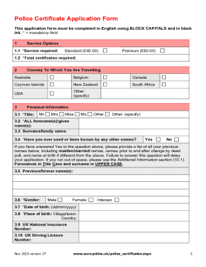  Acro Application Form 2015