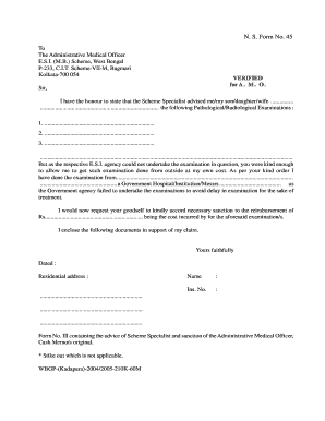 Form 45 Download