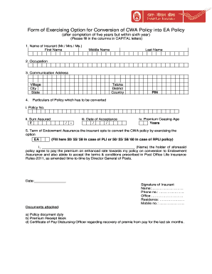 Pli Form PDF