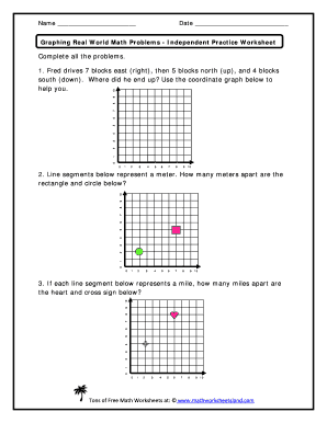 Real World Math PDF  Form