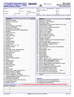 Rccl Medical Examination  Form