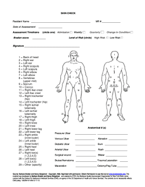 Body Check Form