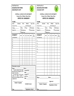 Oad Clsu  Form