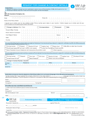 How to Change Nominee in Sbi Life Insurance Online  Form